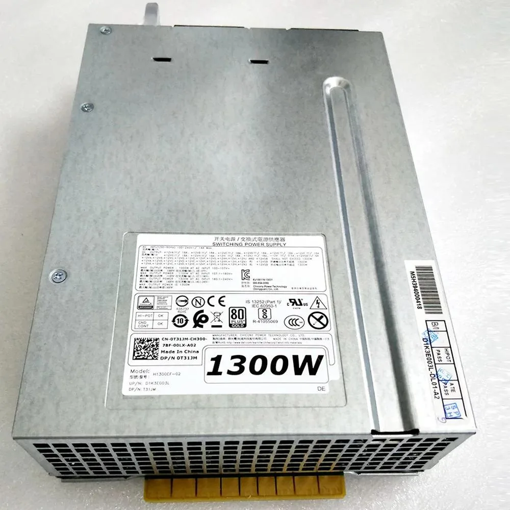 KHACHIMO KHACHIMO T5810 T7810 T7910 Workstation Power Supply H1300EF-02 T31JM V5K16 — product photo