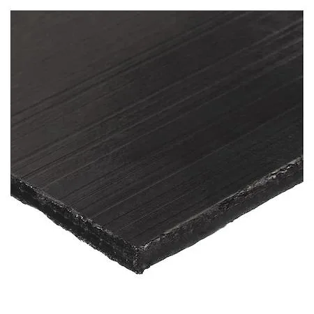 Square graphite gasket sheet, grey with stainless foil reinforcement