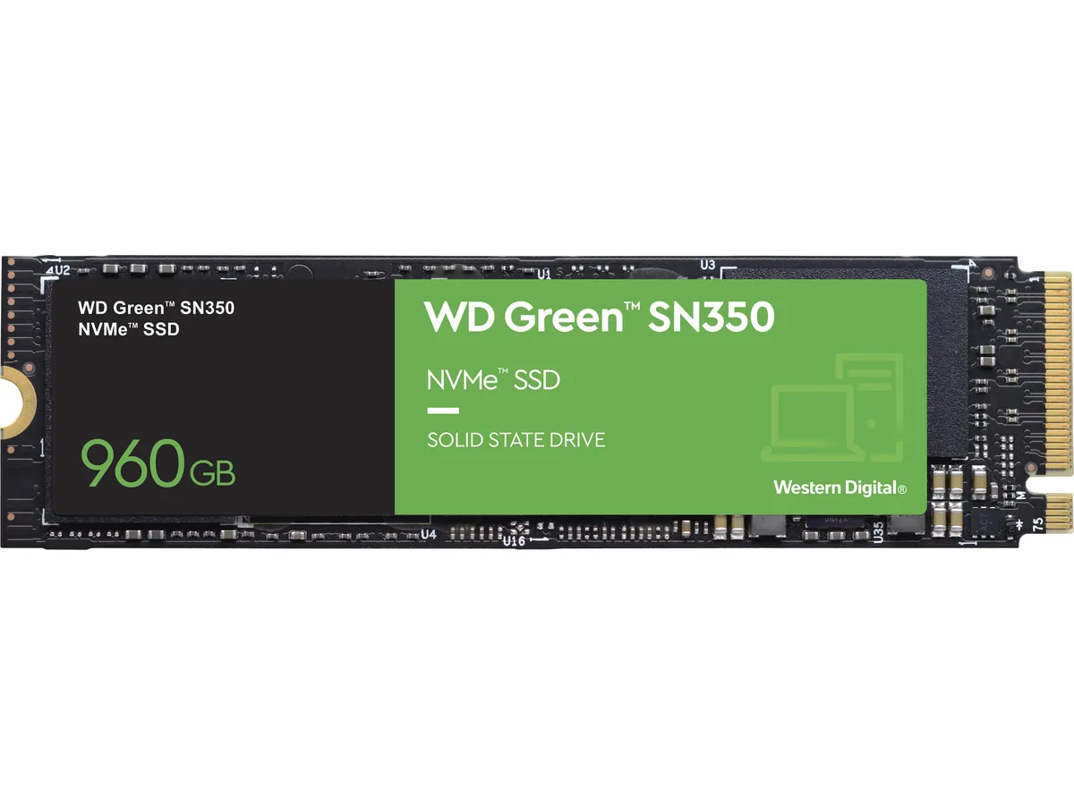 Western Digital Western Digital WDS960G2G0C 960GB M.2 2280 NVMe internal SSD — product photo