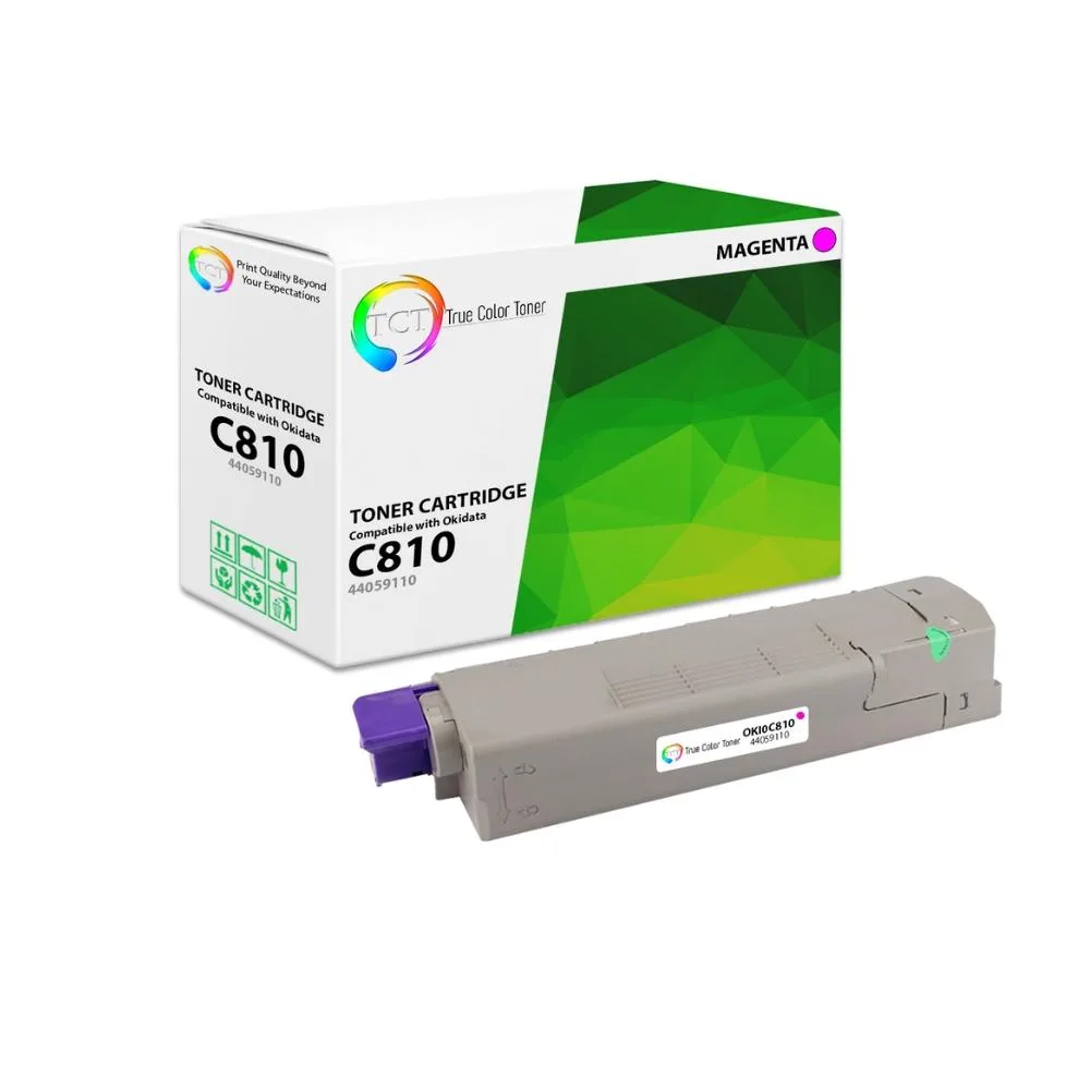 True Color Toner True Color Toner C810 Magenta Toner Cartridge 44059110 8000 Pages — product photo