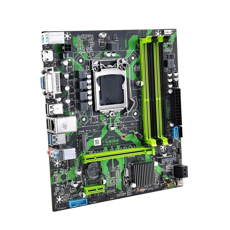 YINGHUA YINGHUA B75 LGA 1155 M.2 NVME USB 3.0 SATA III DDR3 server motherboard — product photo