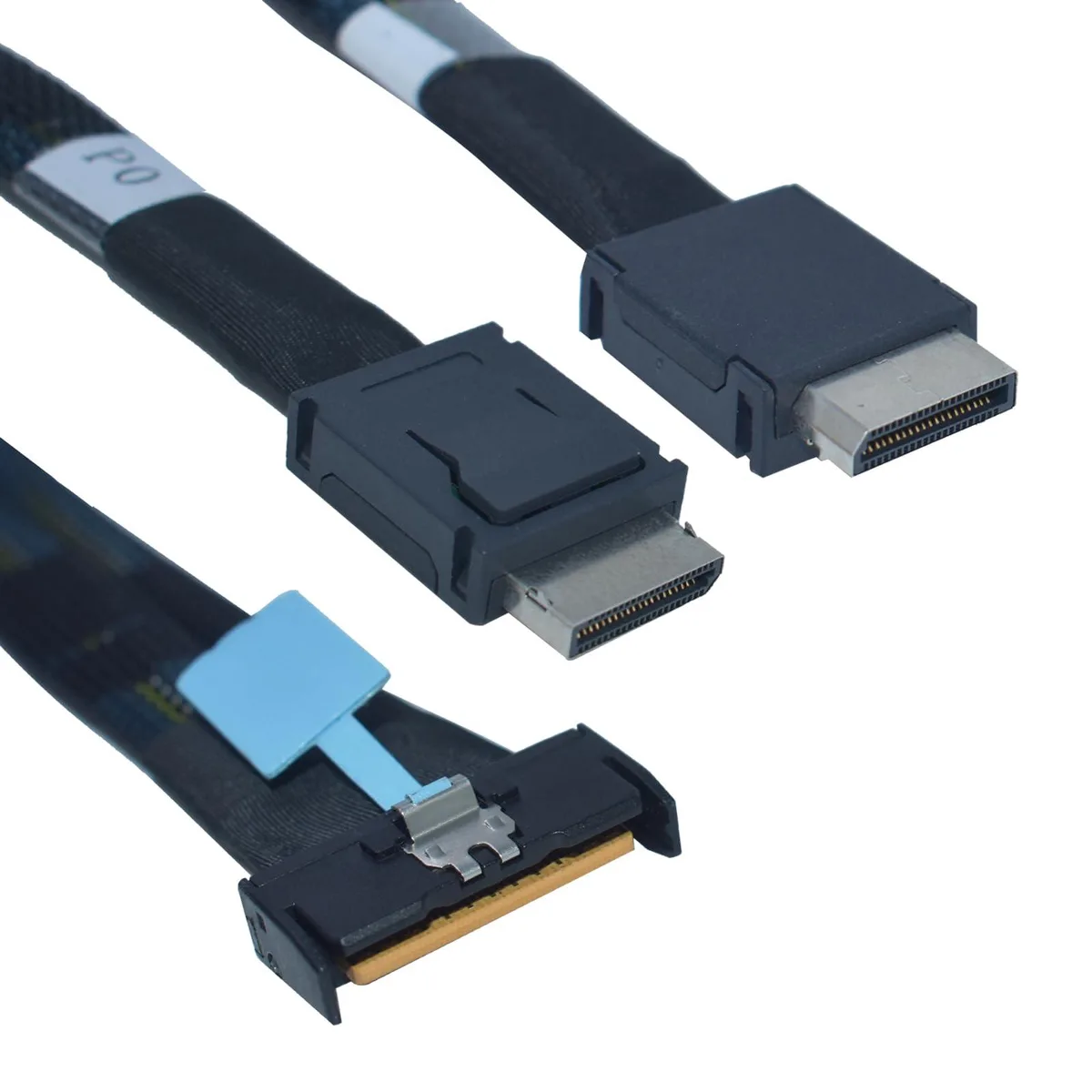 Vszerda Vszerda PCIe 5.0 MCIO x8 to Oculink SFF-8611 4i Cable 80 cm — product photo