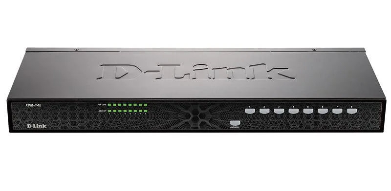 D-Link D-Link KVM-140 8-Port Rack Mount KVM Switch — product photo