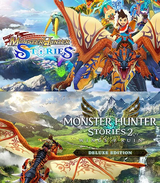 Capcom Capcom 80279 Monster Hunter Stories Deluxe Collection downloadable game — product photo
