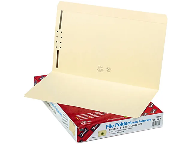 Smead Smead 19510 File Folder Legal Manila 11 pt 50 Box — product photo