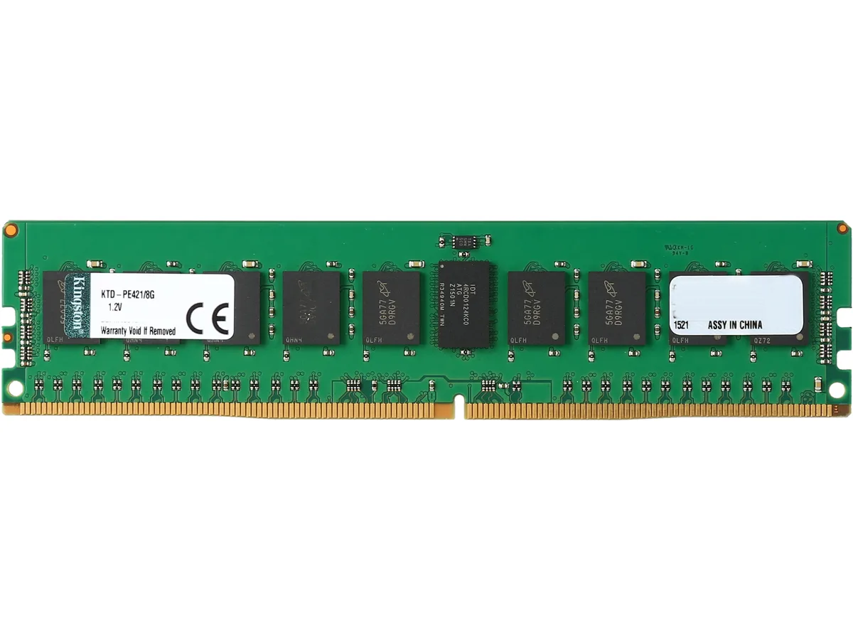 Kingston Technology Corp. Kingston Technology Corp. KTD-PE421/8G 8GB DDR4 2133 ECC Registered Server RAM — product photo