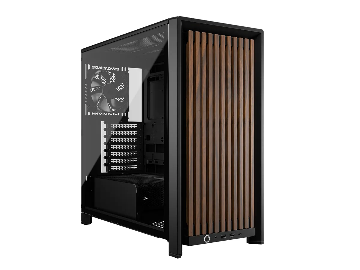 Corsair Corsair FRAME 4000D WOOD RS CC-9011340-WW PC case — product photo
