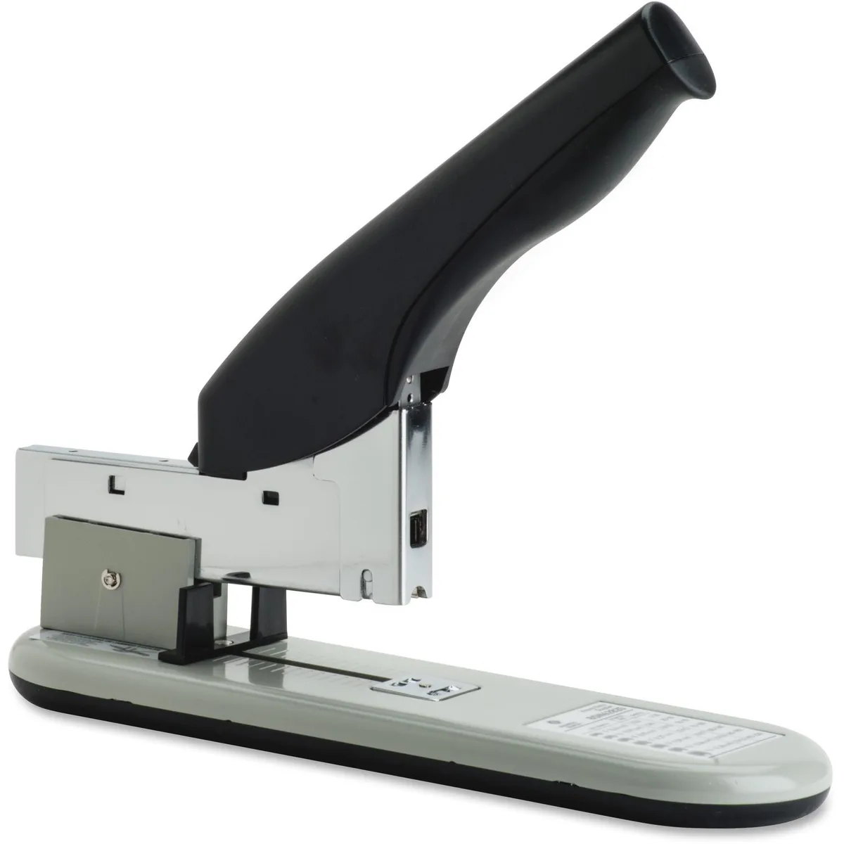 Business Source Business Source 62825 Heavy-Duty Stapler 220 Sheets Putty/Black — product photo