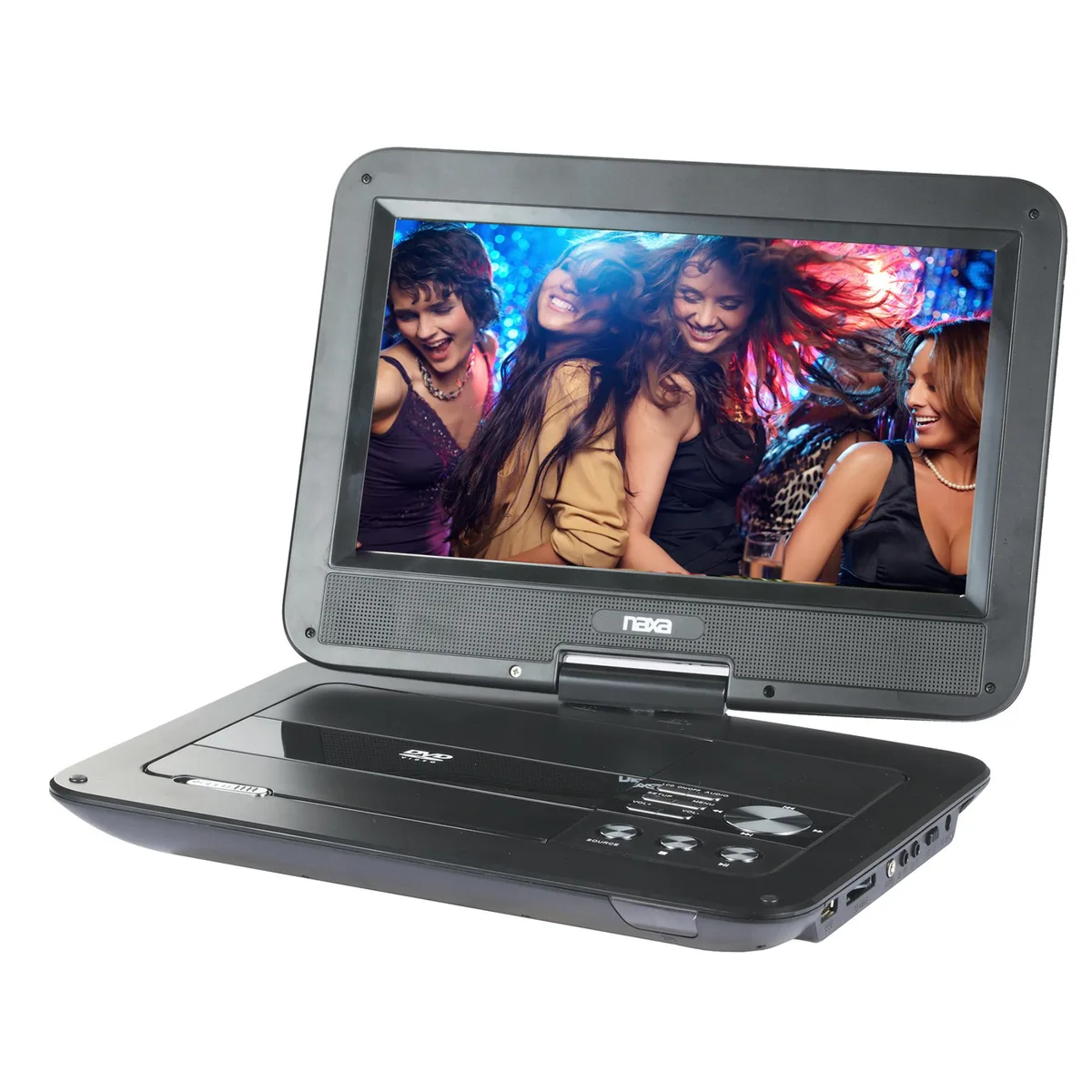 Naxa Electronics, Inc. Naxa Electronics, Inc. NPD-1003 10" Swivel-Screen Portable DVD Player — product photo