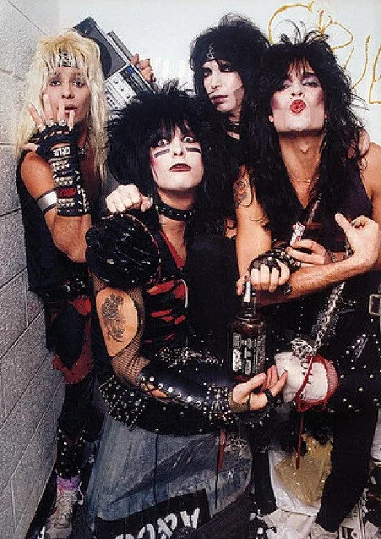 Motley Crew Group Color Group poster print 34 x 22 inches on heavy stock paper