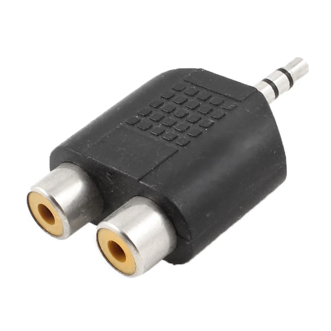 Unique-Bargains Unique-Bargains 3.5mm Male to Dual 3.5mm Female Audio Adapter Black — product photo