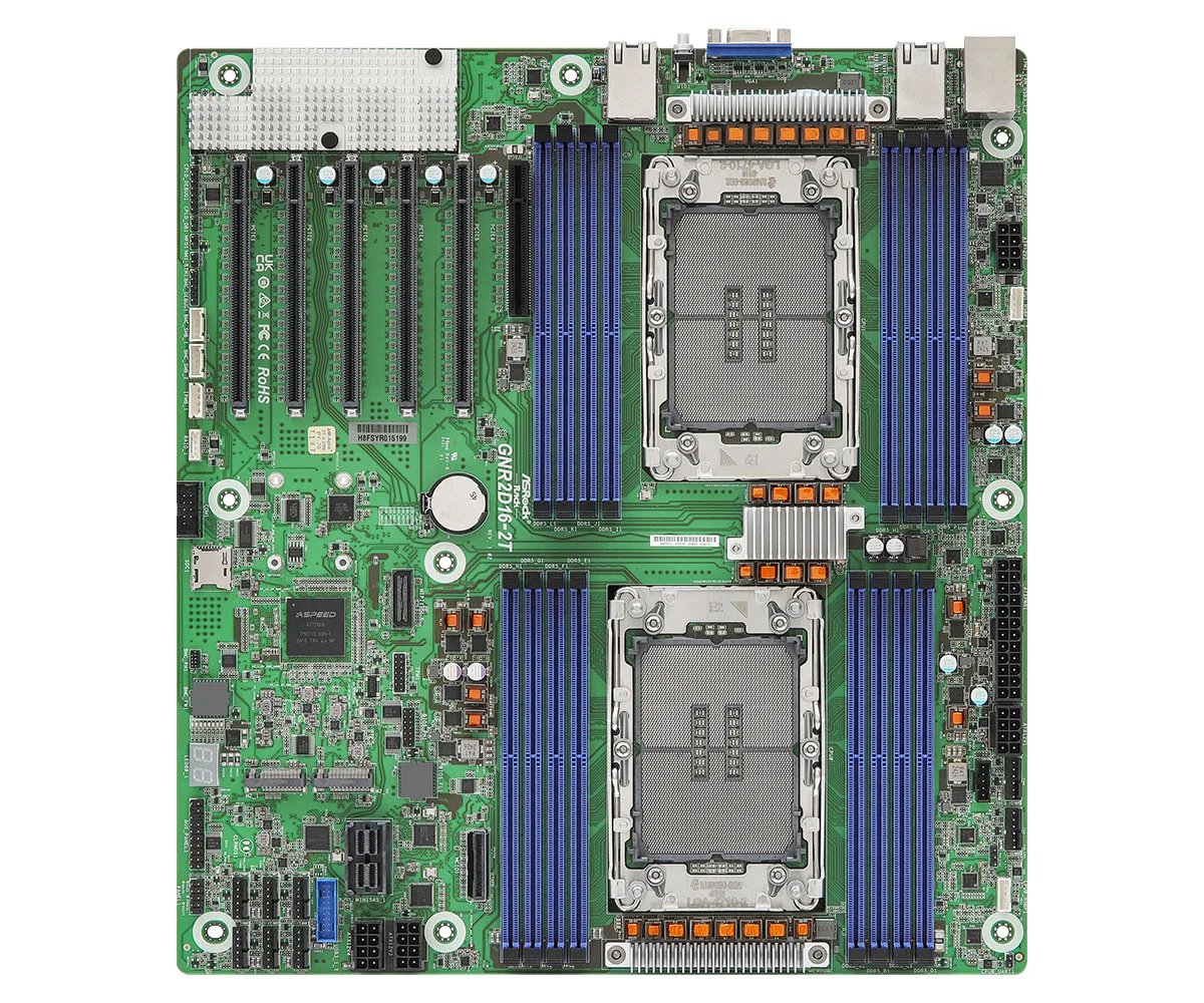 ASRock Rack ASRock Rack GNR2D16-2T EEB server motherboard 2 CPU 16 DDR5 6400 — product photo
