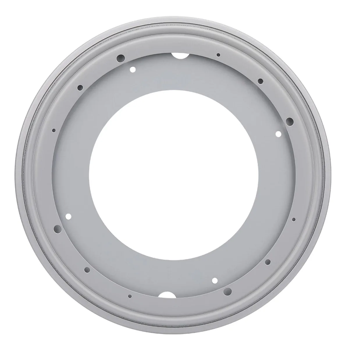 12-inch galvanised steel turntable bearing with pre-drilled holes