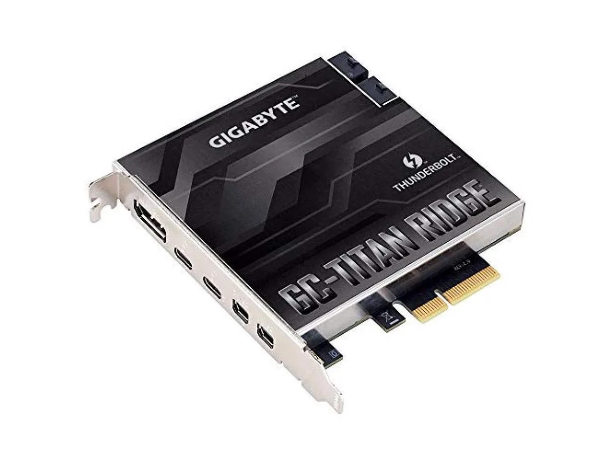 GIGABYTE GIGABYTE GC-Titan Ridge 2.0 Thunderbolt 3 expansion card — product photo