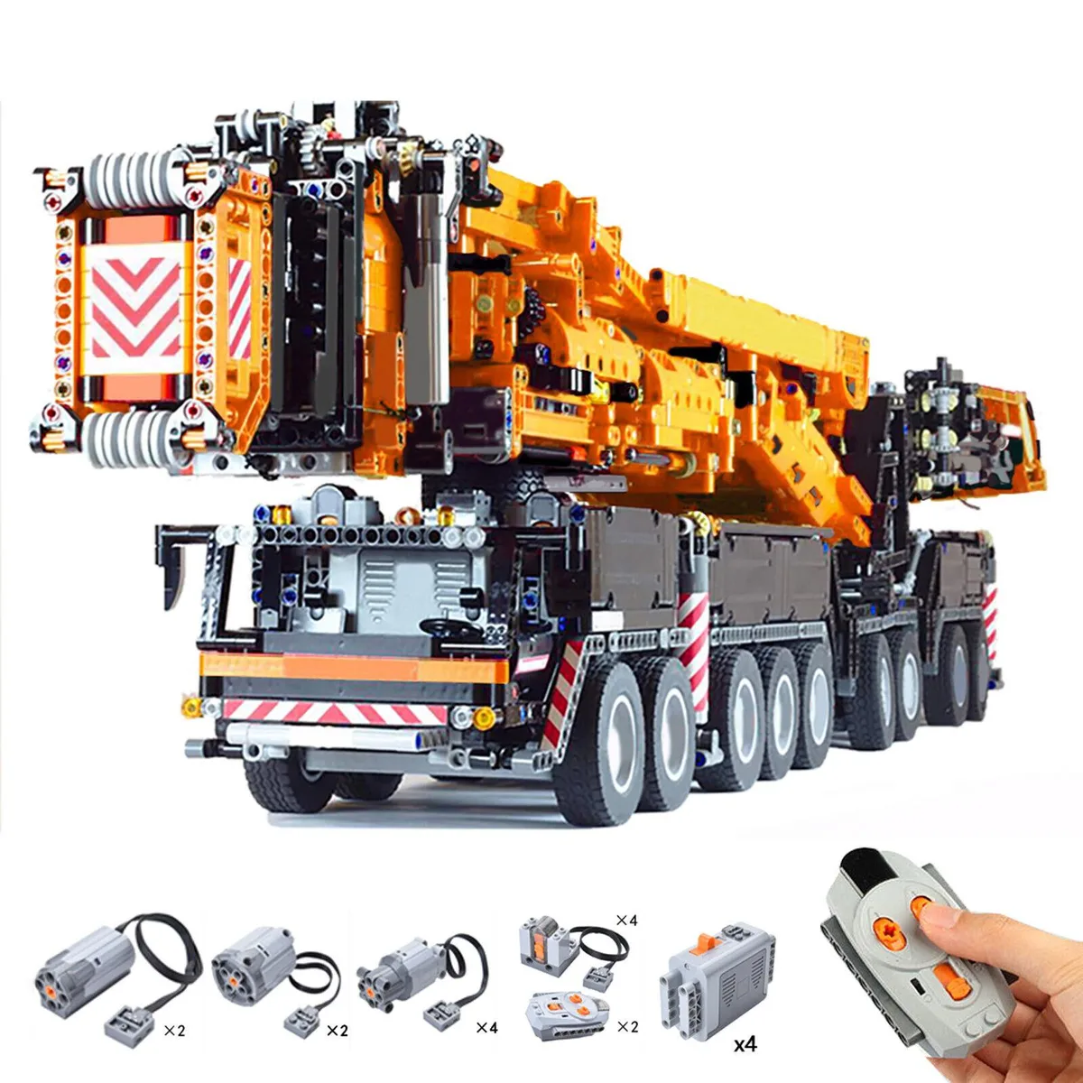ZITIANYOUBUILD ZITIANYOUBUILD LTM 11200 Crane 8104 Pieces Power Functions — product photo