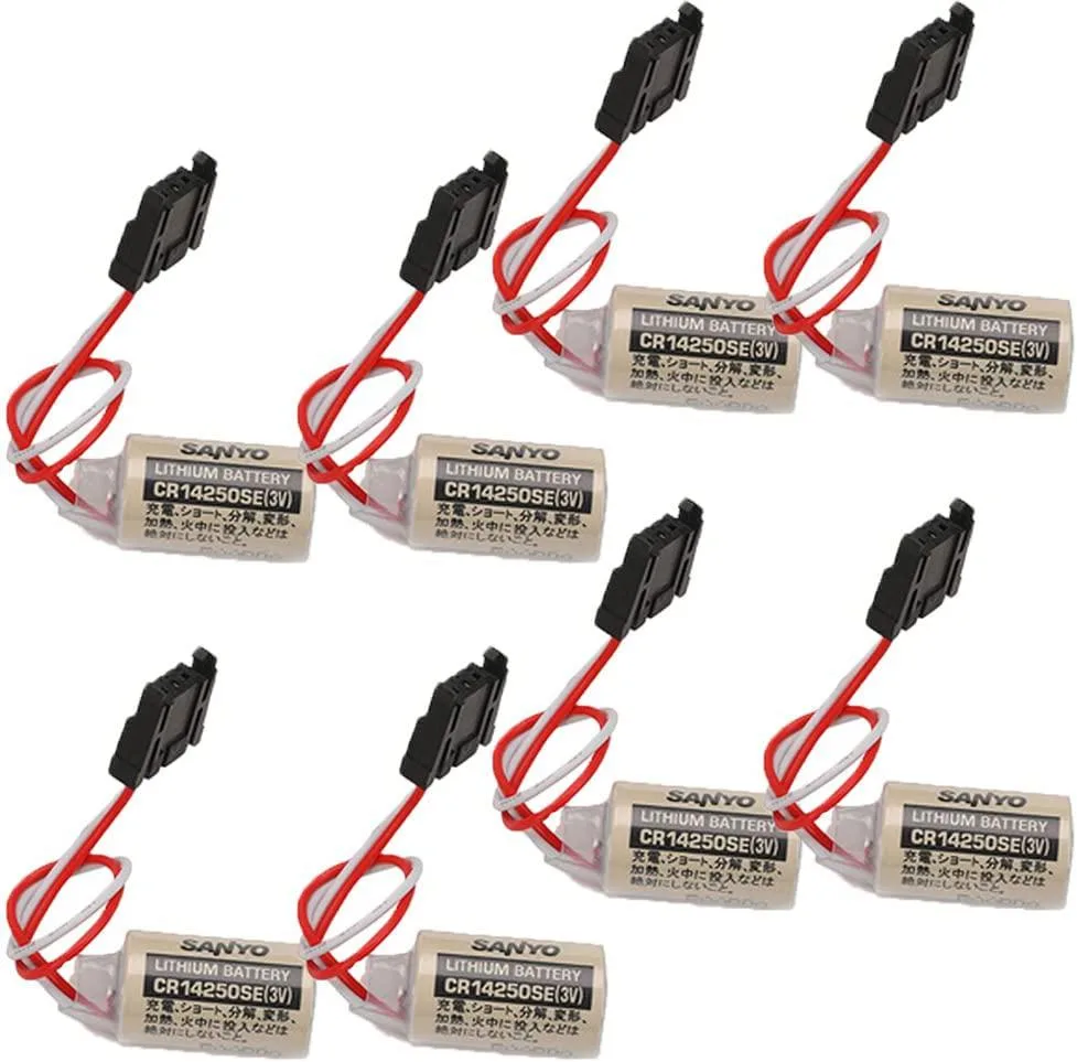 TOPMAO TOPMAO CR14250SE 3V 1800mAh 1/2AA Battery 8 Pack — product photo