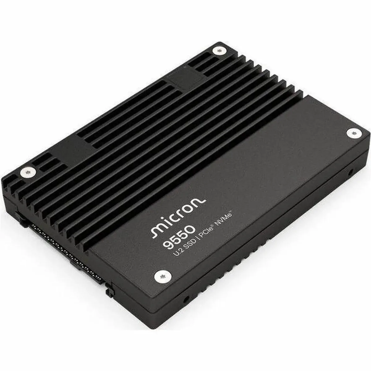 Micron Micron 9550 MAX 3.2 TB enterprise SSD U.2 PCIe NVMe 5.0 MTFDLAL3T2THB-1BK1DABYYR — product photo