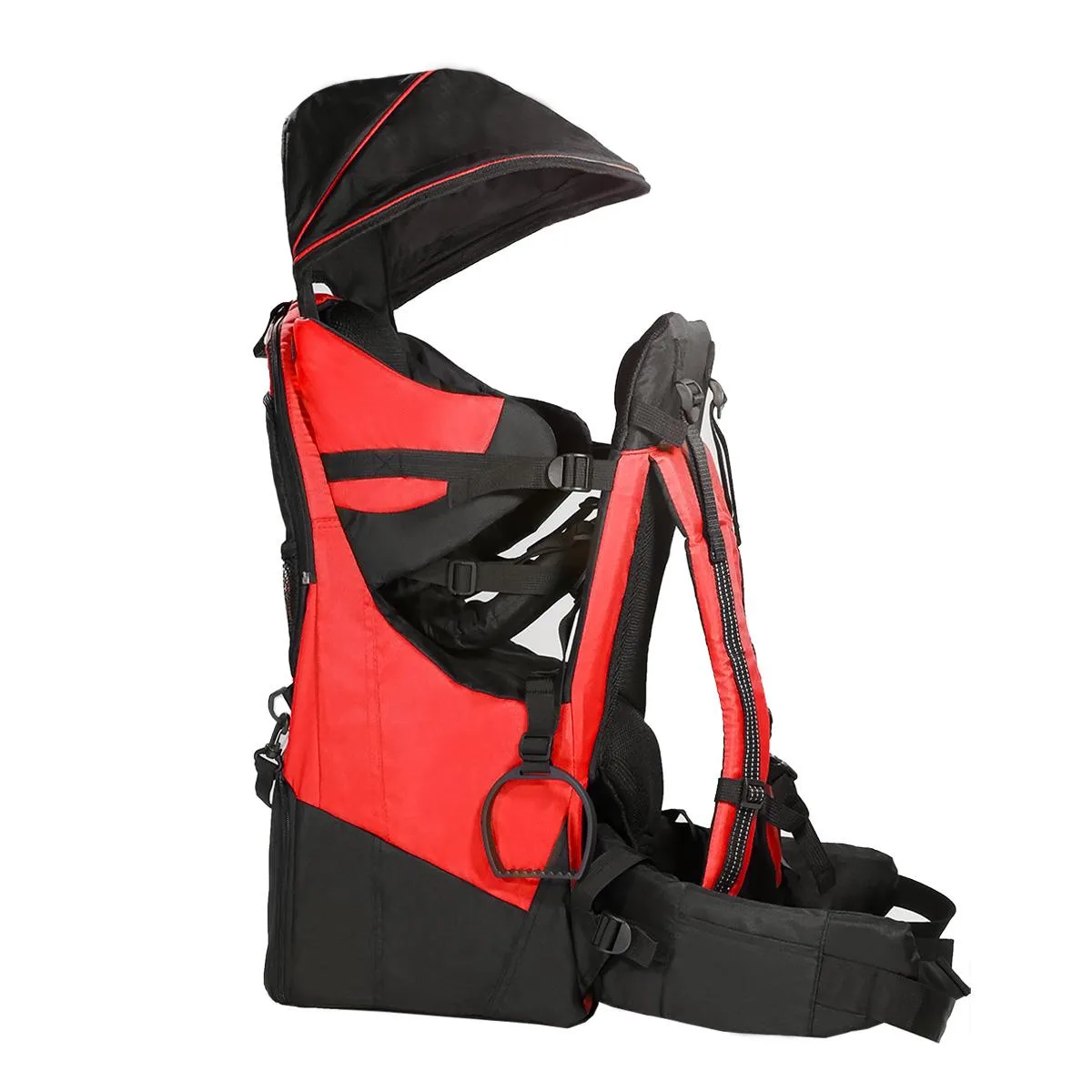 ClevrPlus ClevrPlus Deluxe Outdoor Child Backpack Carrier Light Hiking Red — product photo