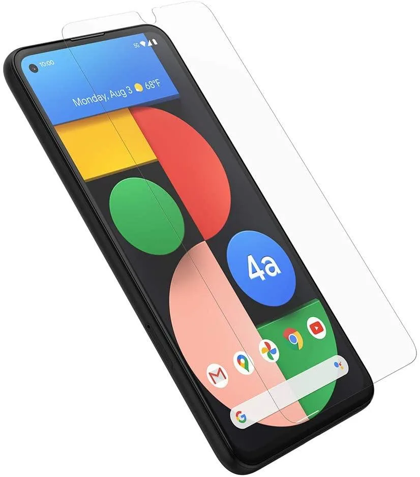 Clear glass screen protector for Google Pixel 4a 5G
