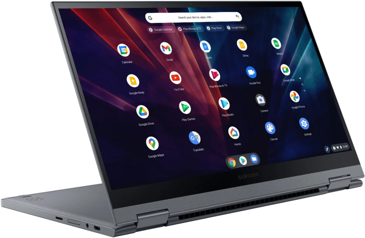 SAMSUNG SAMSUNG XE530QDA-KB1US Chromebook 13.3" QLED 8GB 128GB Mercury Gray — product photo