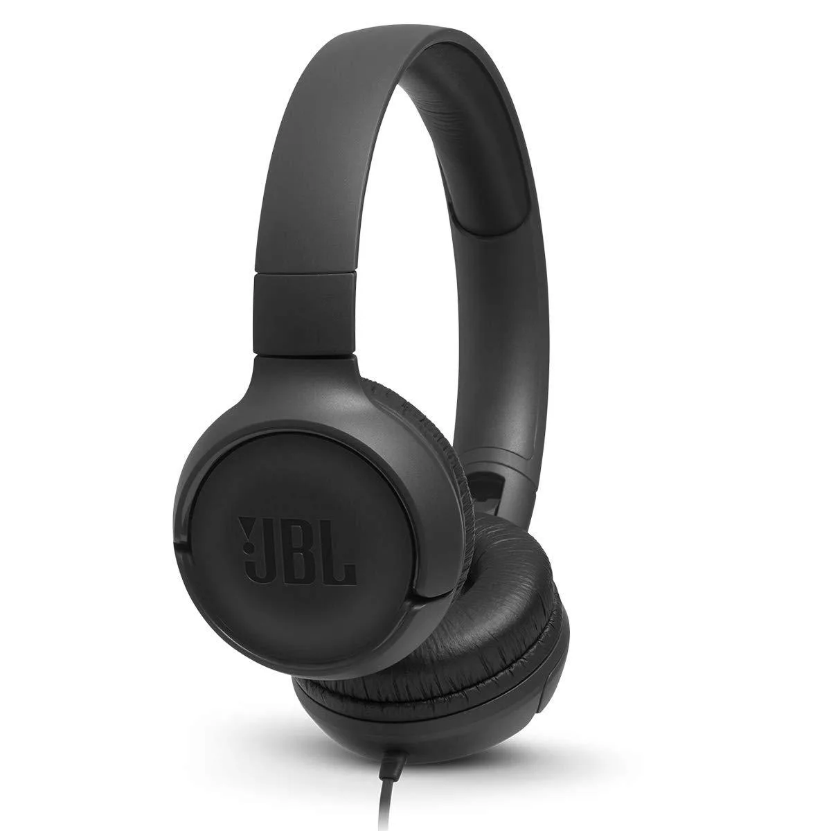 JBL Tune 500 Wired On-Ear Headphones Black — product photo