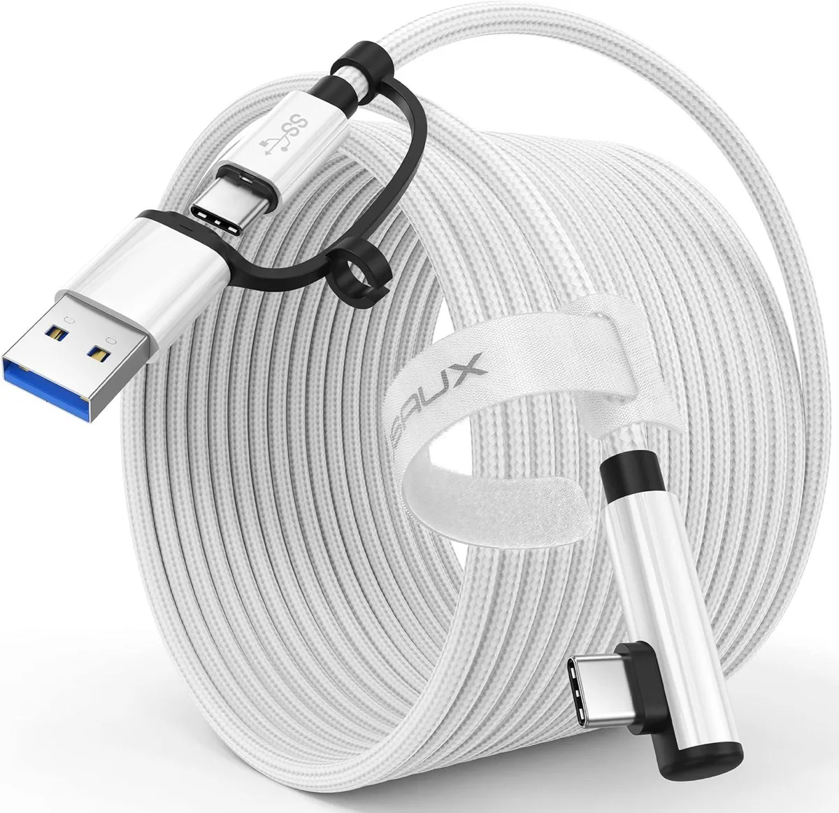 GCROWN GCROWN 2-in-1 Link Cable 16 ft USB 3.0 Quest 3/2/1 — product photo