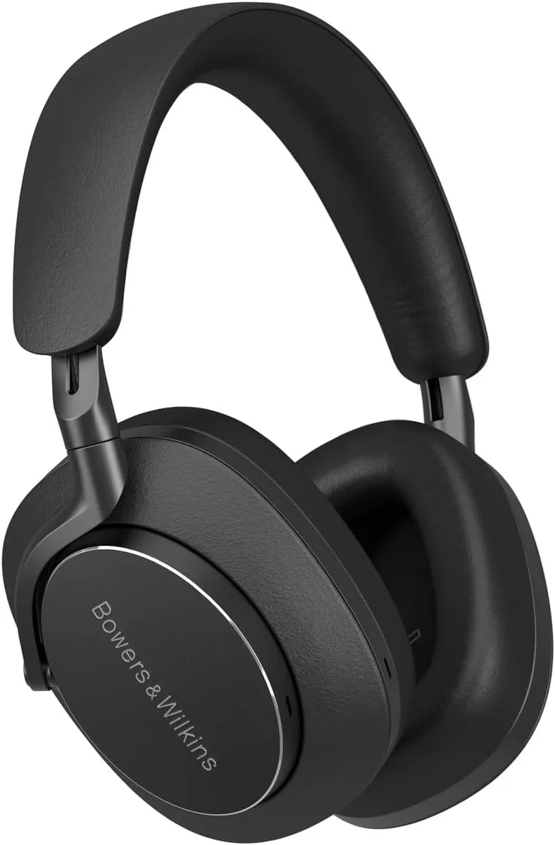 Bowers &amp; Wilkins Bowers &amp; Wilkins Px8 Over-Ear Wireless Headphones Black Luxurious Materials 30-Hour Battery Life — product photo