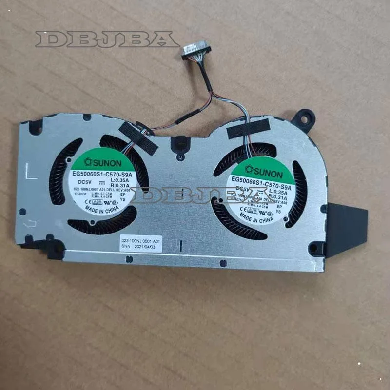 DBTLAP DBTLAP Laptop Cooling Fan EG50060S1-C570-S9A DC5V — product photo