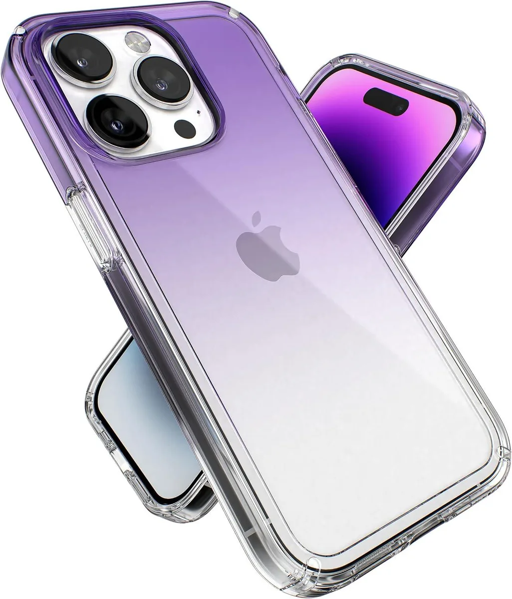 Transcend Transcend iPhone 14 Pro Case 6.1 Amethyst Purple Fade — product photo