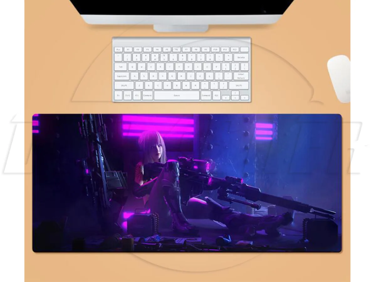 sakose sakose Cyberpunk 2077 Extended Mouse Pad 35.40" x 15.70 — product photo