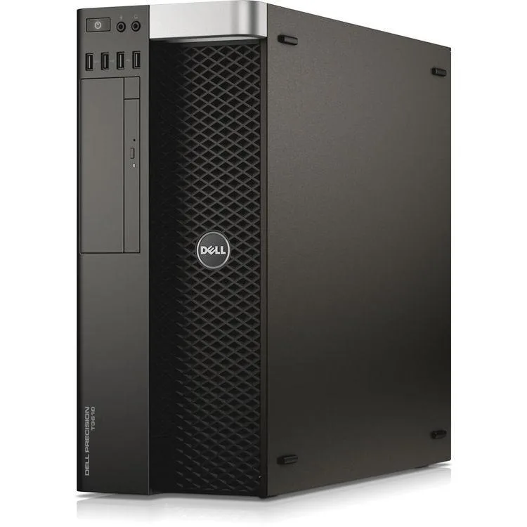 DELL DELL Precision 3610 Tower Xeon E5-1620 v2 3.7GHz 16GB DDR4 ECC 512GB SSD 2TB HDD FirePro W5000 2GB Desktop PC — product photo