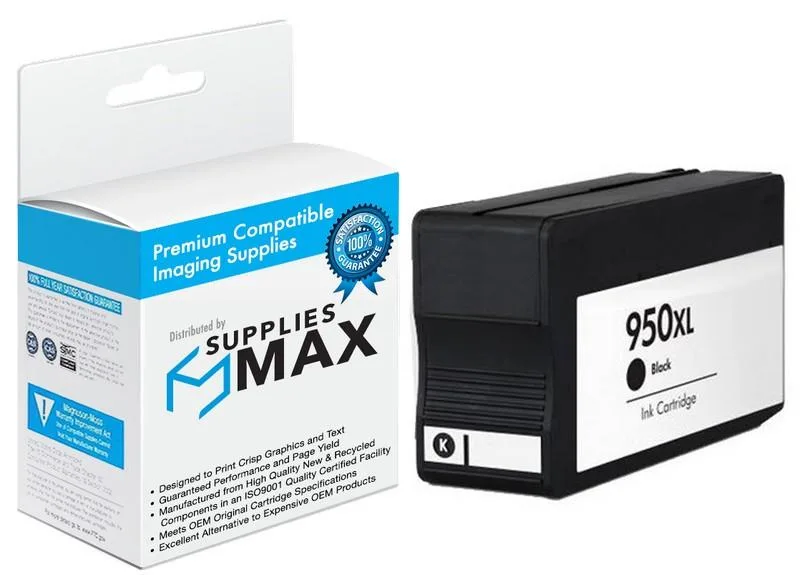 SuppliesMax SuppliesMax CN045AN Black High Yield Inkjet 2300 Pages — product photo