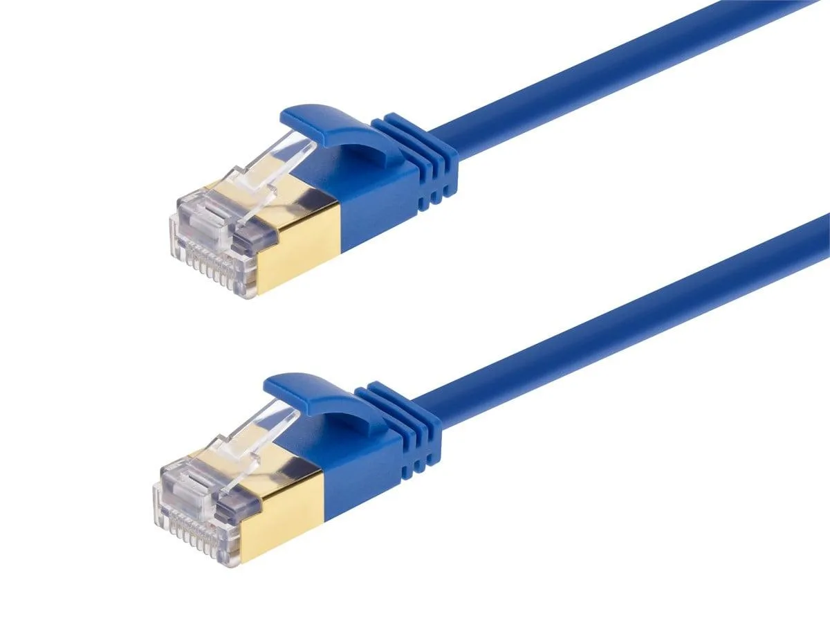 Monoprice Inc. Monoprice 127483 Cat6A STP Ethernet Cable 36AWG 1.524m Blue — product photo