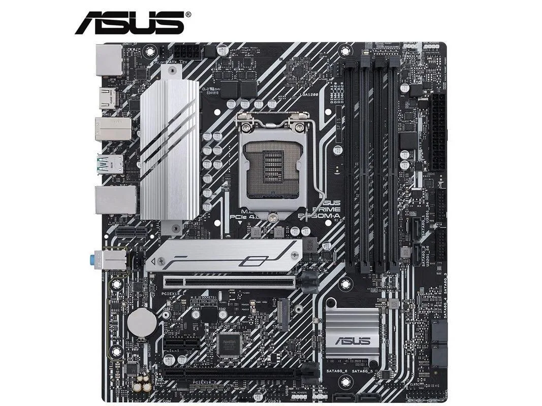 ASUS ASUS PRIME B560M-A Intel motherboard LGA 1200 B560 DDR4 128GB Micro ATX — product photo