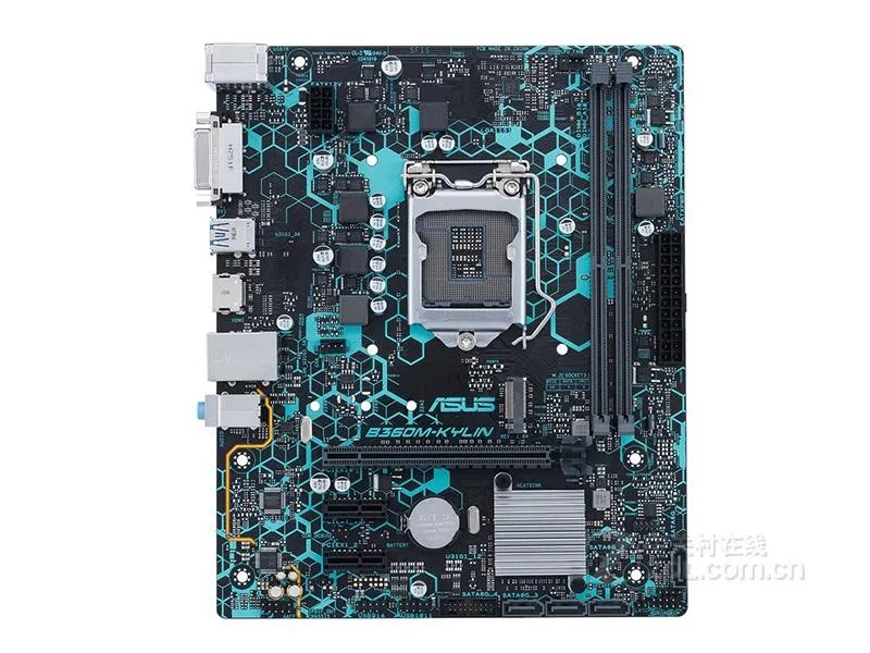 ASUS ASUS B360M-KYLIN LGA 1151 Intel B360 DDR4 32GB Micro ATX Intel motherboard — product photo