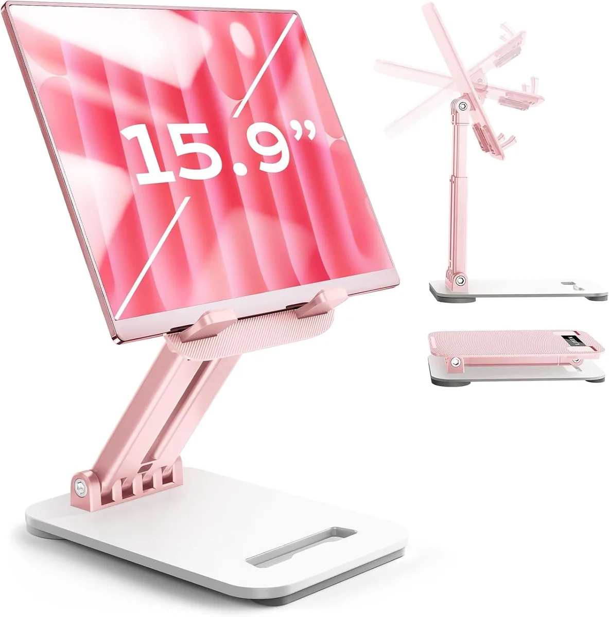 MCHOSE MCHOSE Tablet Stand 4.0-15.9in Foldable Pink — product photo