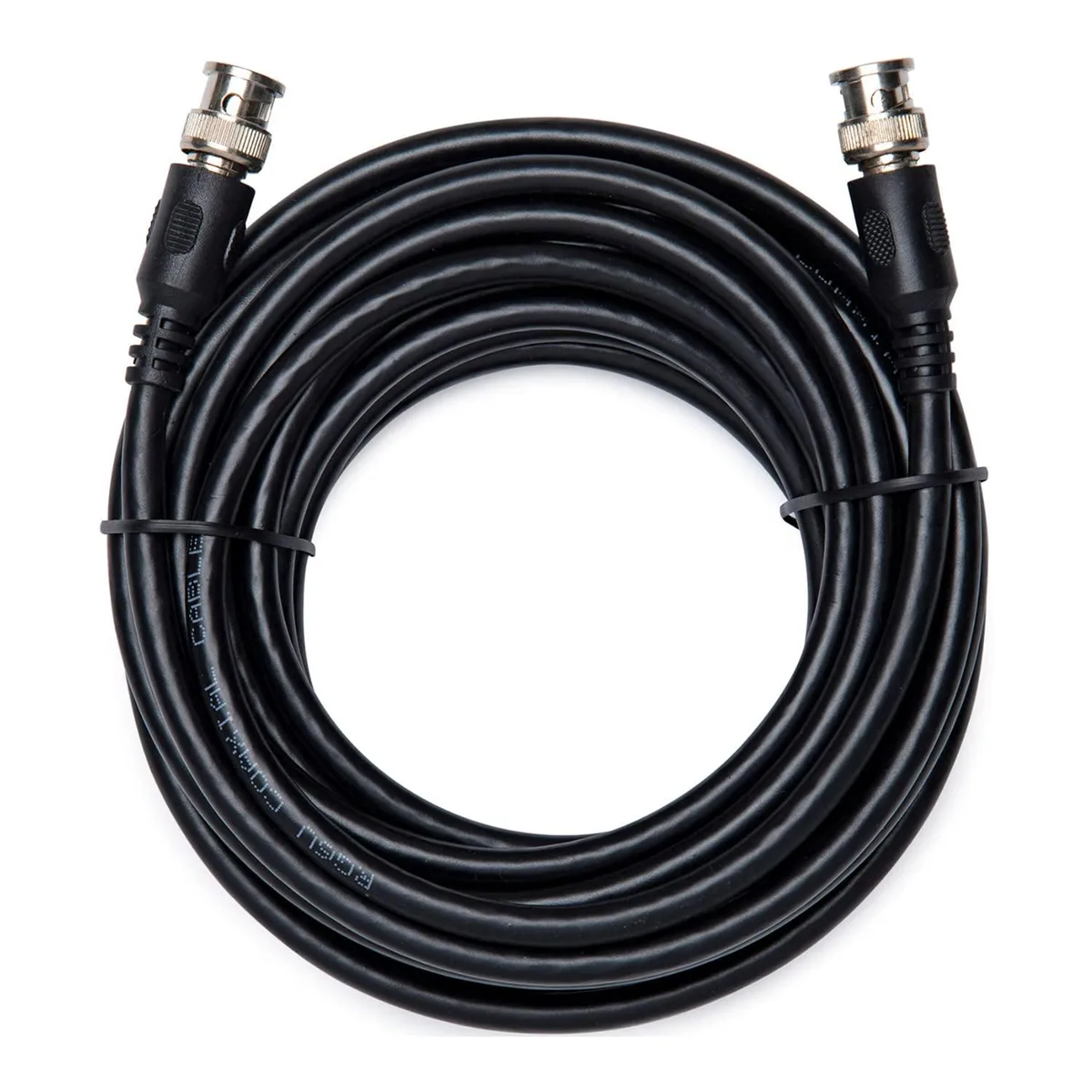 Koah Koah 3G-SDI BNC Male-to-Male Coaxial Cable 25 ft 18 AWG RG-6 75-ohm Braided Black — product photo