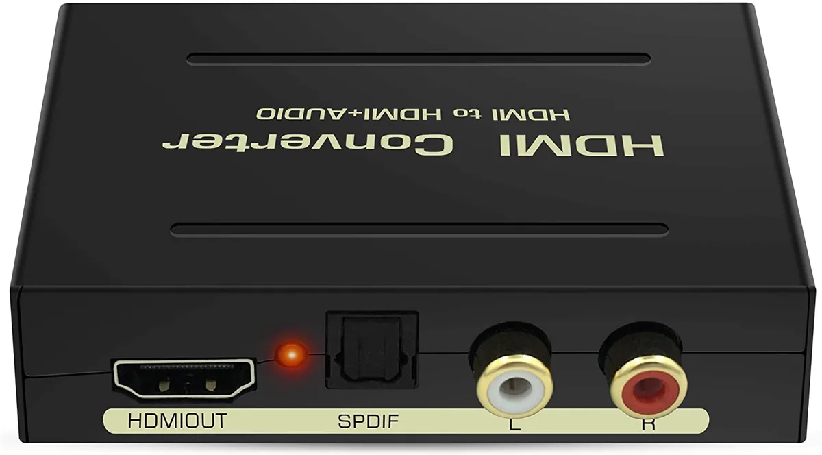 Jansicotek Jansicotek HDMI Audio Extractor Splitter 4K 30Hz 36-bit 1080P 50/60Hz — product photo
