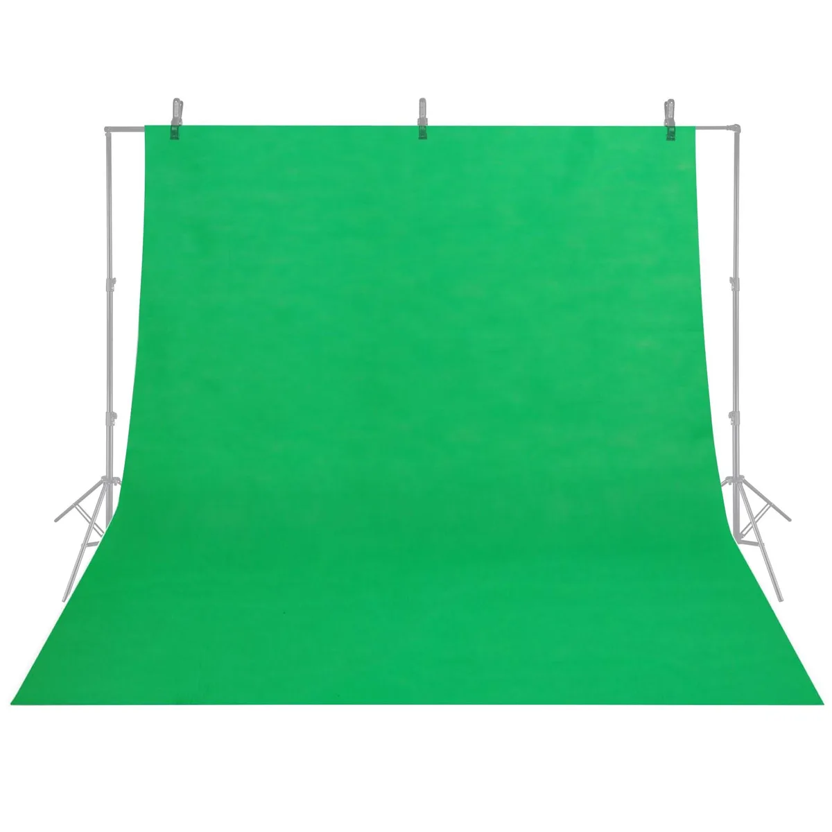 Yescom USA, Inc. Yescom USA, Inc. 6.6 x 5.2 ft Green Nonwoven Studio Backdrop — product photo