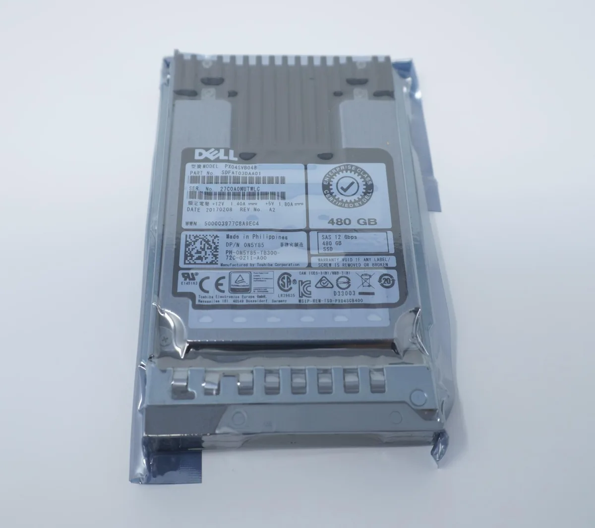 DELL DELL PX04SVB048 2.5" SAS 480GB internal hard drive — product photo