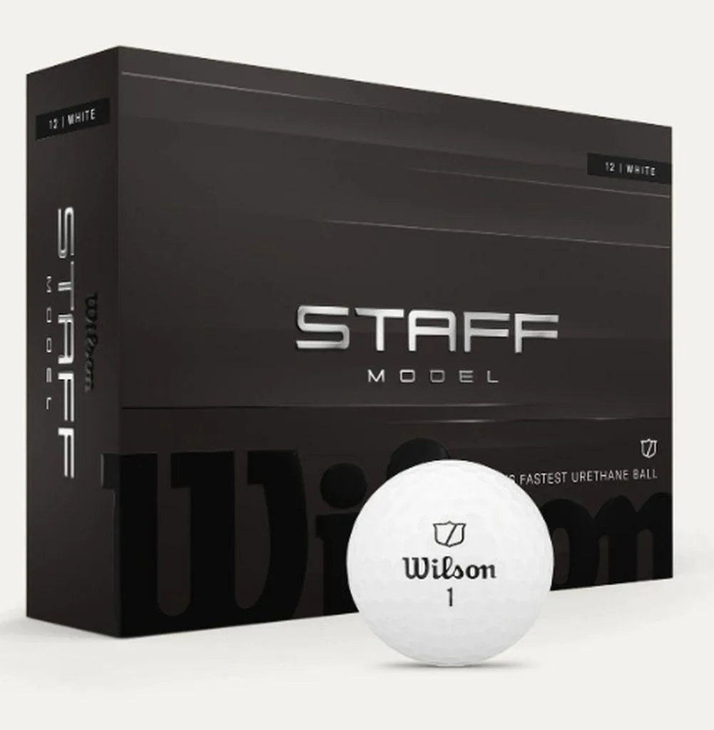 Wilson Sporting Goods Co. Wilson Staff Model (2026) golf ball — product photo