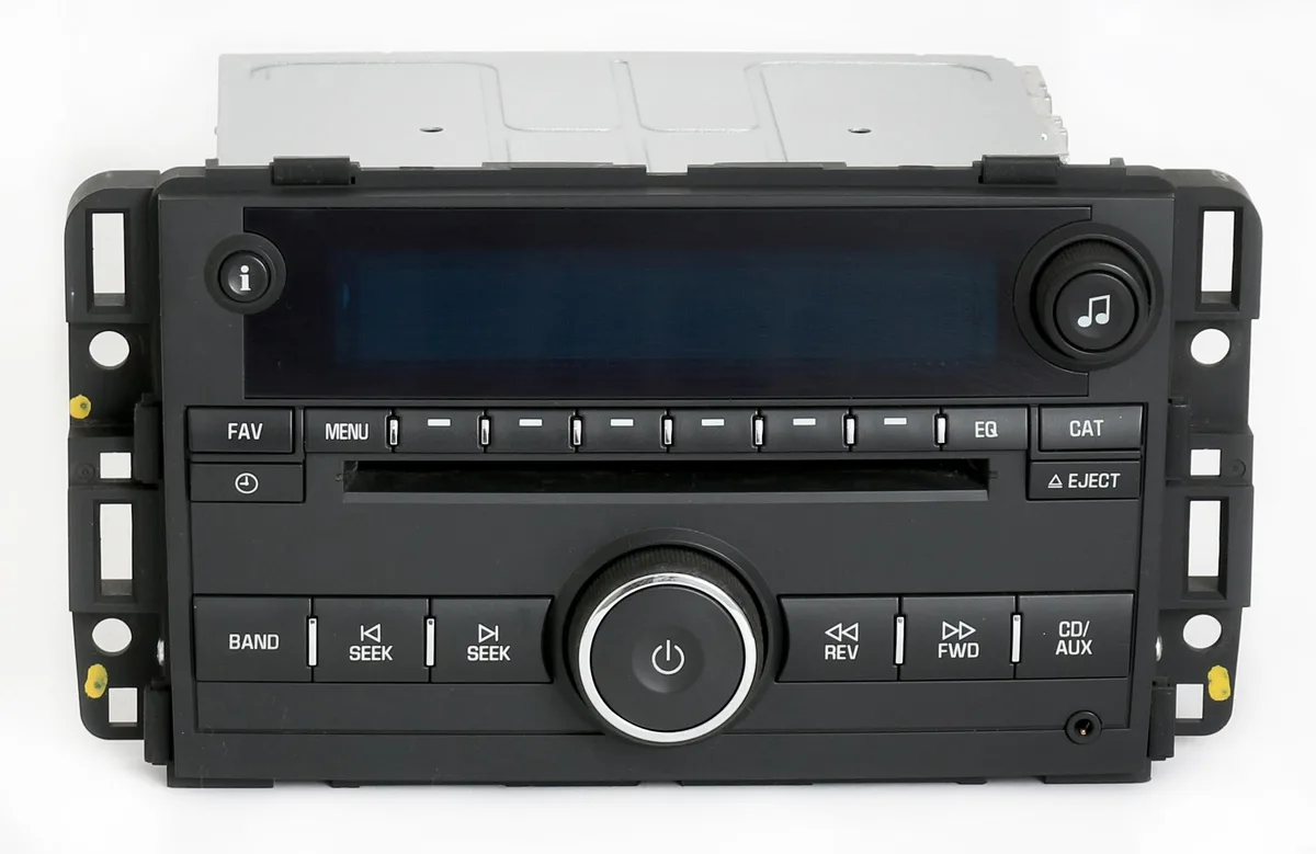 1 Factory Radio 1 Factory Radio 25867889 AM FM CD Aux Receiver 2007-2008 Chevrolet Impala Monte Carlo — product photo