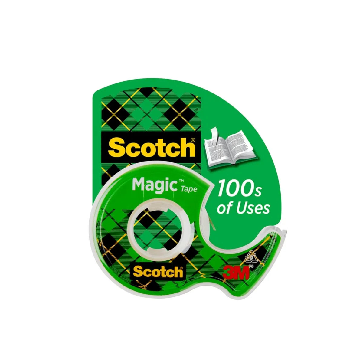  Scotch 3M-122 Magic Tape 0.75 x 650 in with dispenser — product photo
