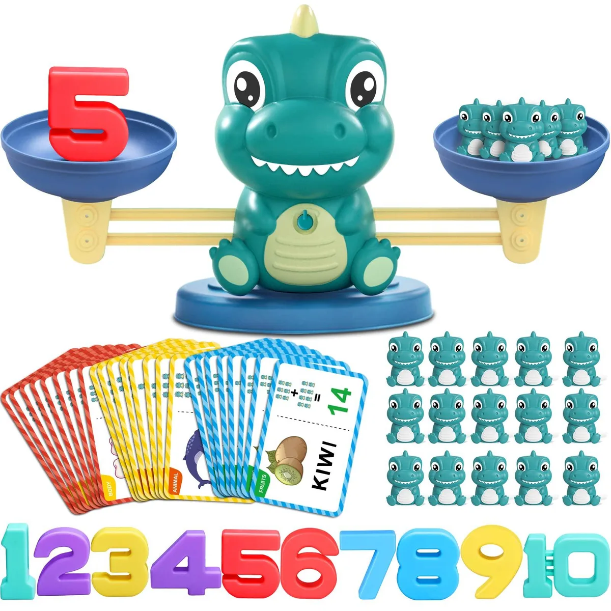  Kaodezhu Dinosaur Math Balance Toy Activity Center — product photo