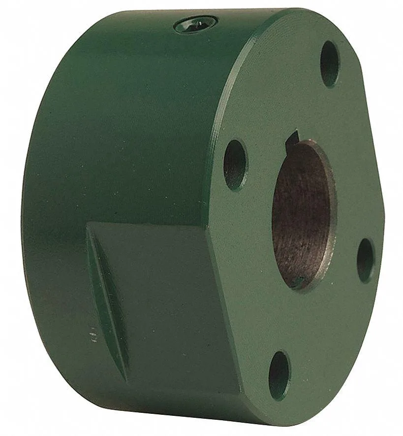Cast iron spacer hub with 7/8 inch keyed bore