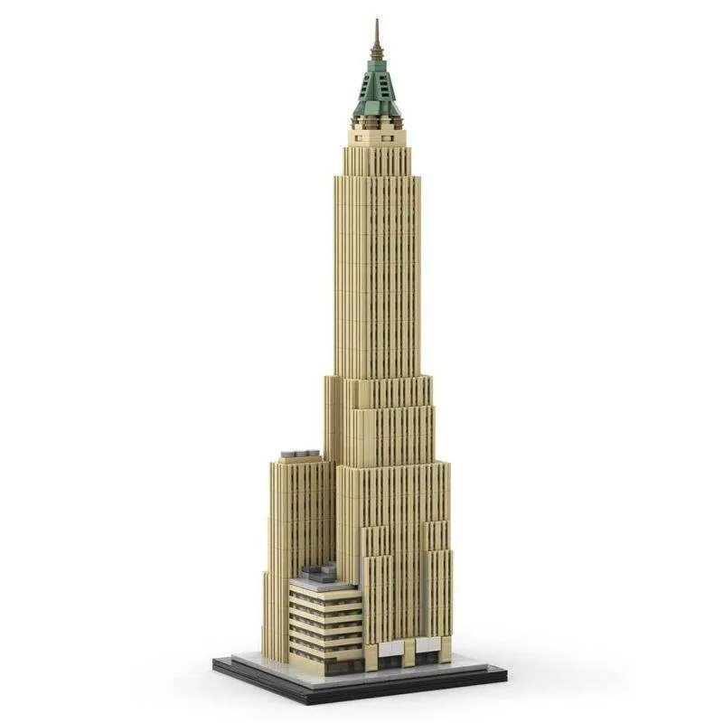 ZITIANYOUBUILD ZITIANYOUBUILD MOC-130597 Empire State Building 1/800 Scale 923 Parts — product photo