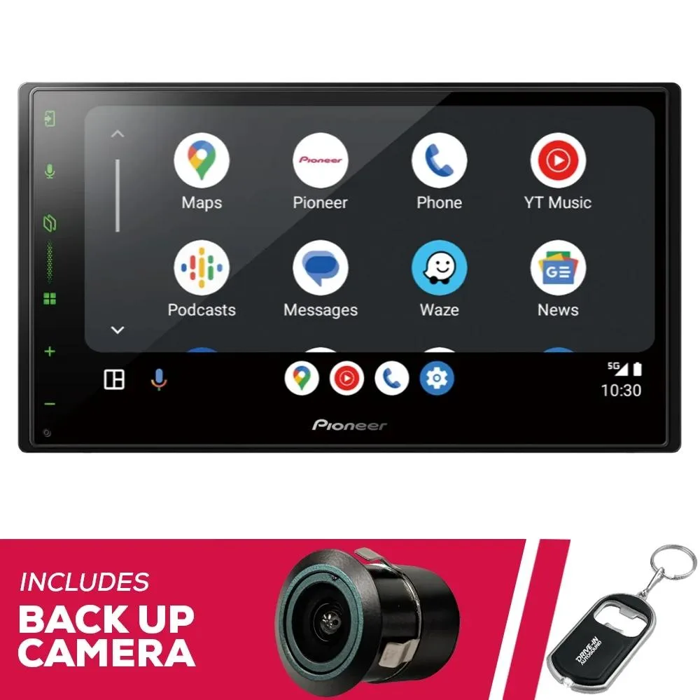 Pioneer Pioneer DMH-W3050NEX 6.8" 2-DIN Receiver with Backup Bullet Camera — product photo