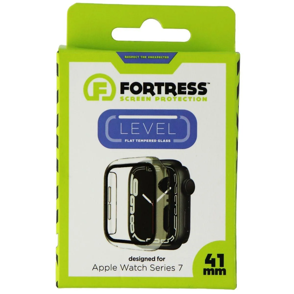 Fortress Press Fortress Press Level Series Flat Tempered Glass Cover 41mm Clear — product photo