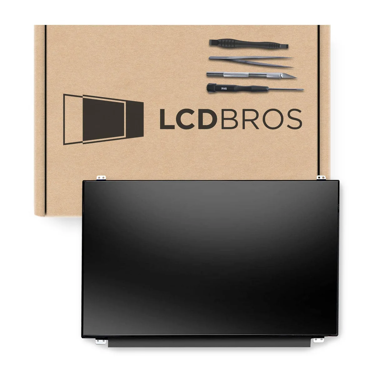 LCDBros LCDBros N140BGE-E43 REV.C1 30 Pins 1366x768 Glossy Replacement Screen — product photo