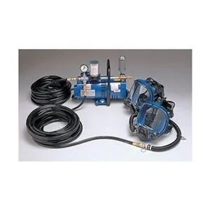 Allegro Allegro 9210-02 Supplied Air Pump Package with (2) 100 ft Hoses, (2) Breathing Tubes, (2) Full Face Masks — product photo